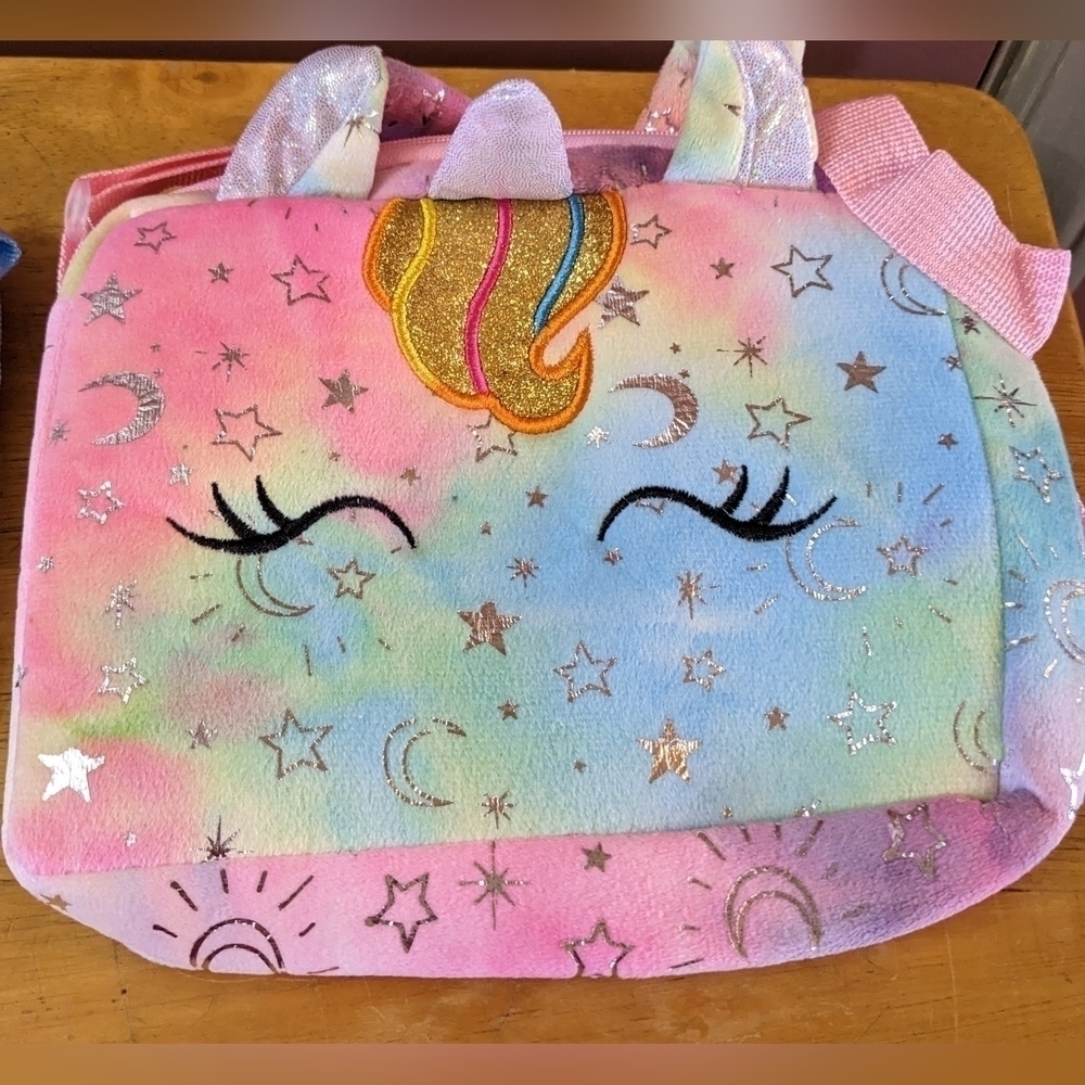 New Girls Cute Unicorn Shoulder Bag Crossbody Purse Bag, T4MIS